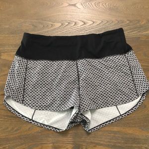 Lululemon Run Speed Short High Waisted size 8